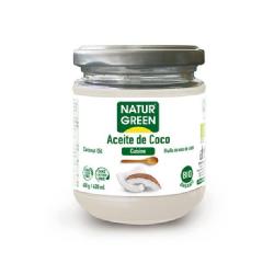 NATURGREEN – ACEITE COCO VIRGEN ALIMENTARIO 400 Gr.